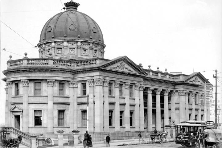 Brisbane Customs House, Queen Street, circa 1890