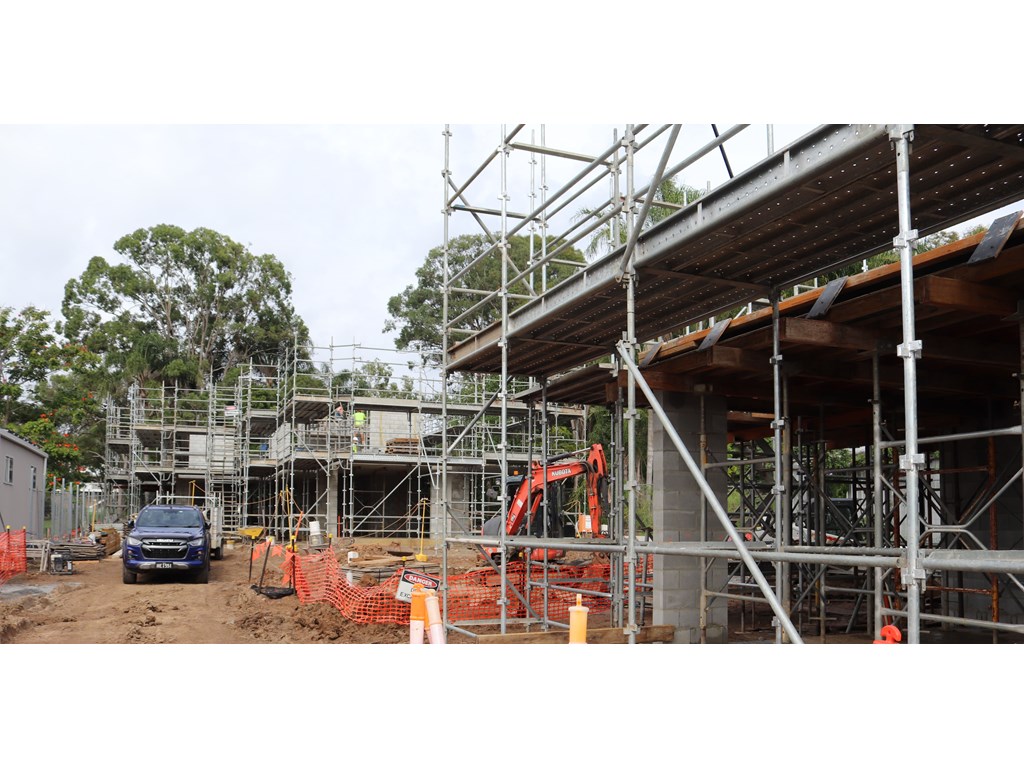 Housing construction in hervey bay